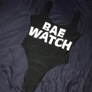 bae watch one piece swimsuit